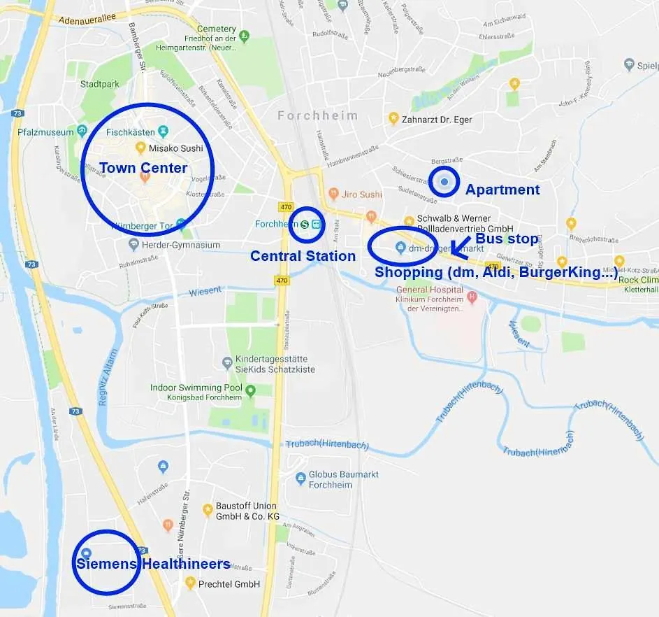Sonnige Eg_Wohnung Mit Garten Terr Forchheim  Hotel